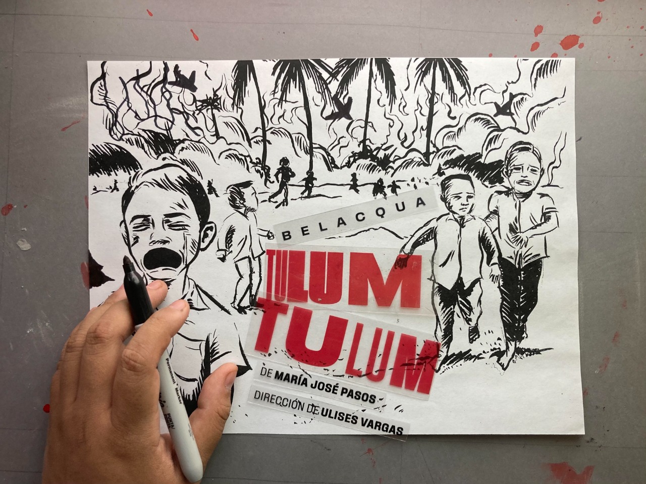 'Tulum Tulum', radio-teatro ilustrado que retrata el lado oscuro del turismo